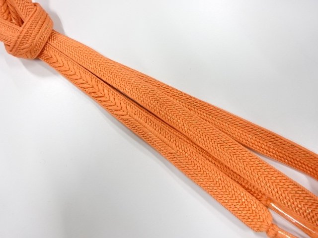 未使用品　正絹　手組帯締め